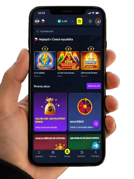 Mobilní verze Goldbet Casino